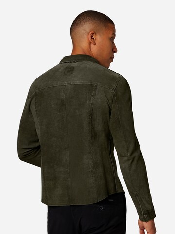 Slim fit Camicia 'Das Reverse' di RICANO in verde