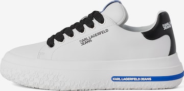 KARL LAGERFELD JEANSNiske tenisice - bijela boja: prednji dio