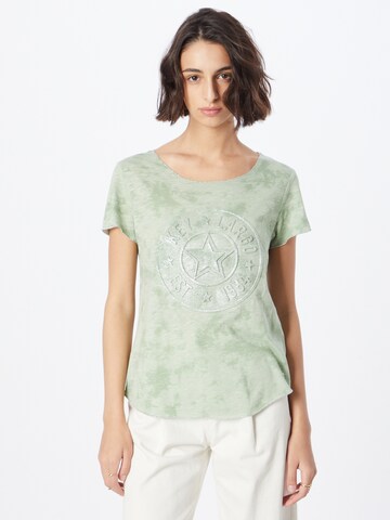 Key Largo Shirt 'DIRECTION' in Green: front