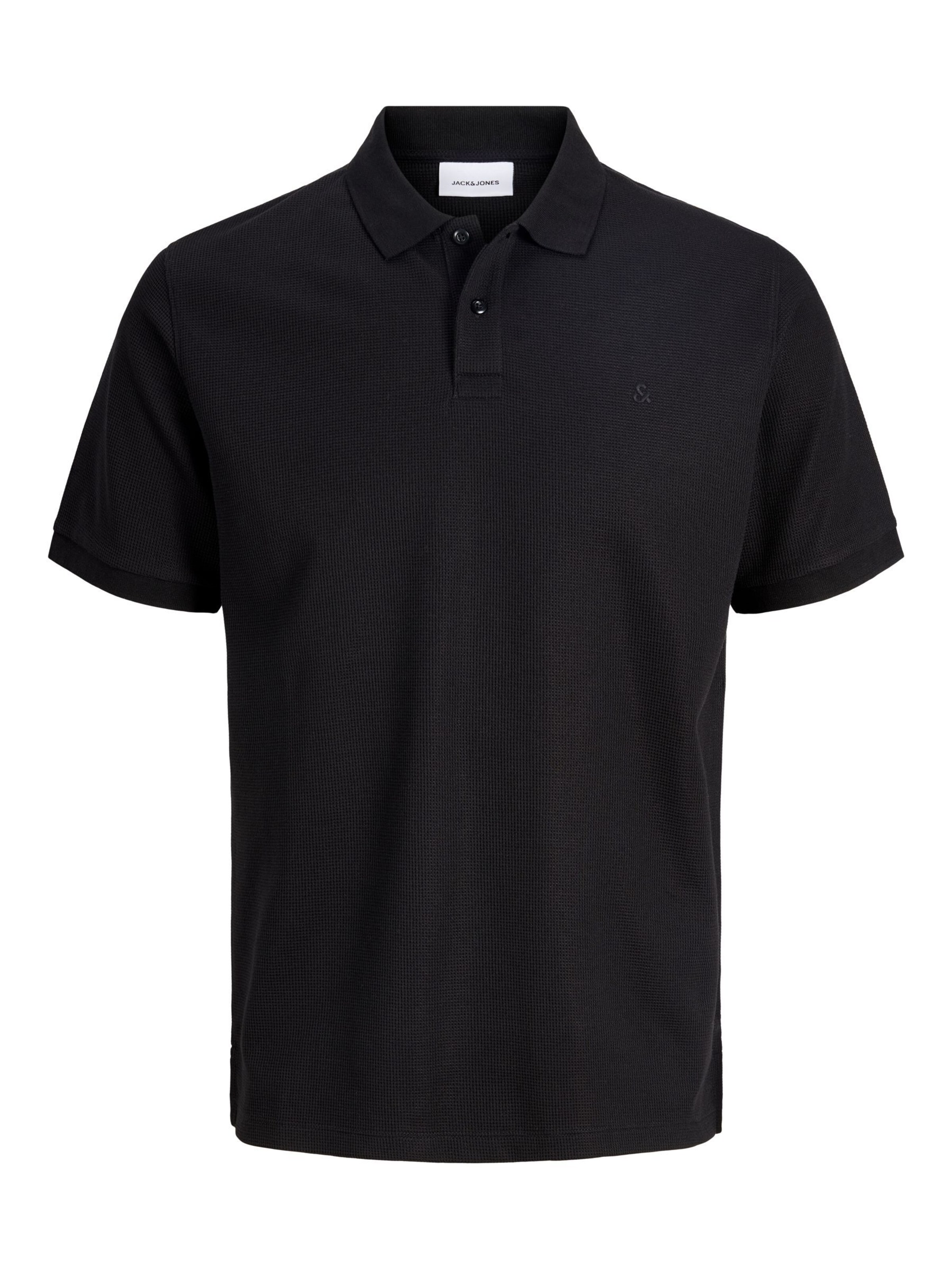 JACK & JONES Shirt 'JJEAustin' in Zwart: voorkant