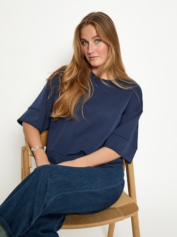 Peppercorn Sweatshirt 'Minnie' in Blue
