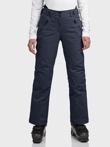 Schöffel Regular Outdoor trousers 'Lizum' in Blue: front