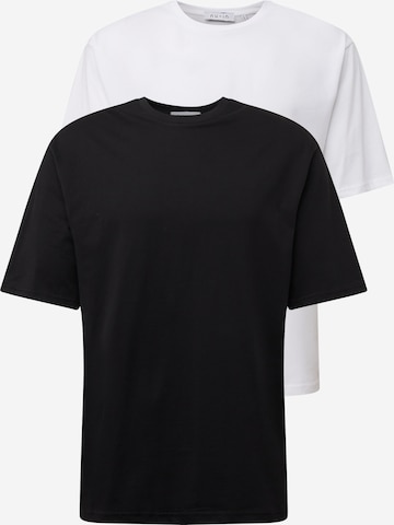 NU-IN - Camiseta en negro: frente