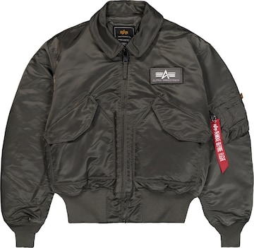 ALPHA INDUSTRIES Tussenjas 'CWU 45' in Grijs: voorkant