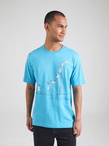 ADIDAS ORIGINALS Shirt 'POLE' in Blue: front