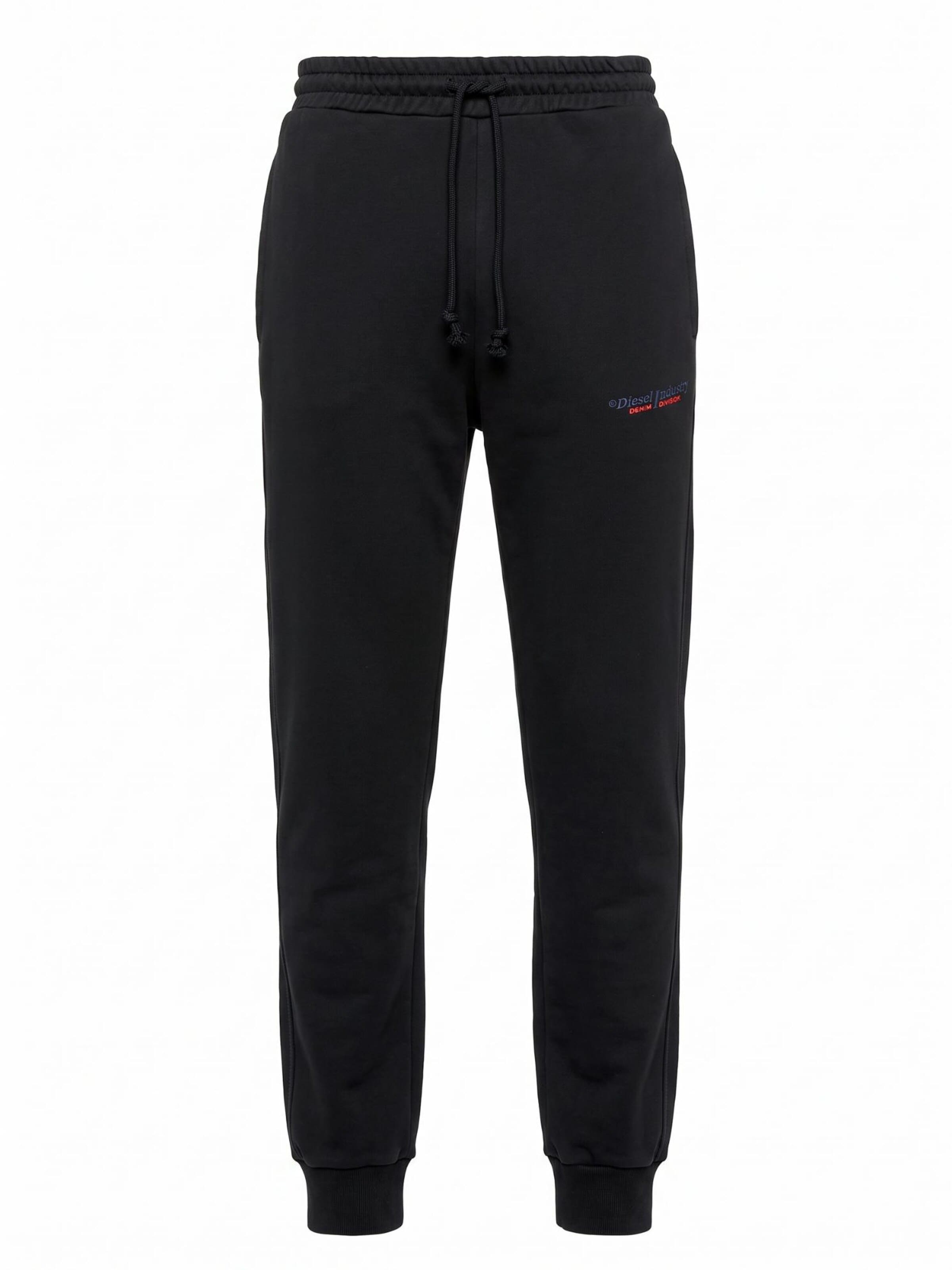 DIESEL Regular Sportbroek 'P-TARY-IND' in Zwart: voorkant