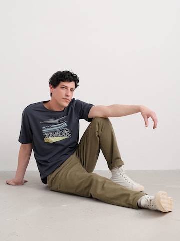 Seasalt Cornwall Shirt 'Midwatch' in Blauw