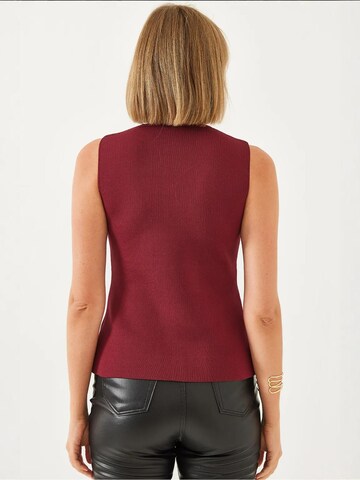 Bianco Lucci - Colete em vermelho