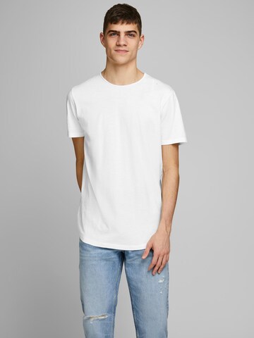 JACK & JONES Regular fit Μπλουζάκι 'Easher' σε λευκό: μπροστά