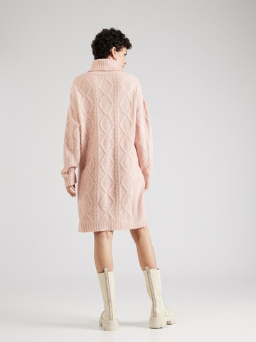 ABOUT YOU Gebreide jurk 'Carla' in Roze