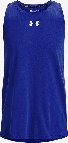 UNDER ARMOUR Sporttop in Blau: predná strana