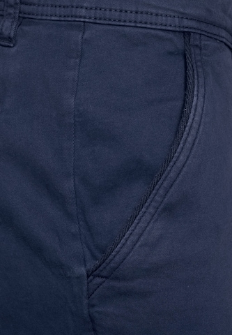 Street One MEN Regular Chino Pants in Blue