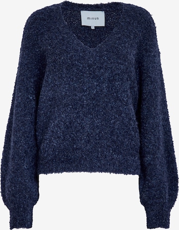 Pull-over 'Jennie' minus en bleu : devant