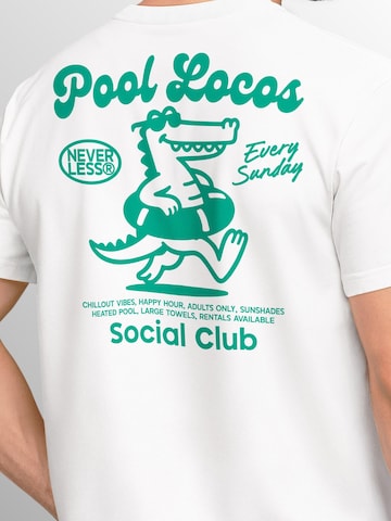 Neverless Shirt 'Pool Locos' in Green