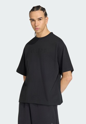 Maglia funzionale 'Soft Lux' di ADIDAS SPORTSWEAR in nero: frontale