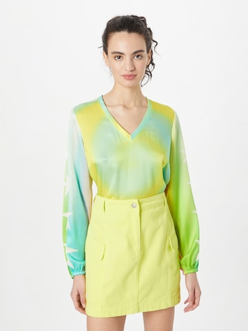 Grace Blouse 'Love Beverly Hills' in Mixed colors: front