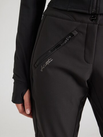 KILLTECregular Sportske hlače 'KSW 312' - crna boja