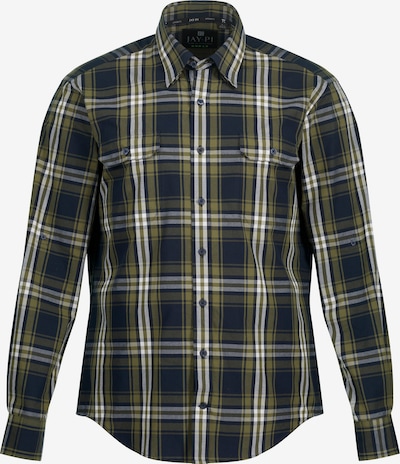JAY-PI Overhemd in de kleur Navy / Groen / Wit, Productweergave