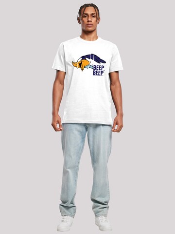 F4NT4STIC Shirt 'Looney Tunes' in Wit