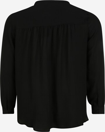 Vero Moda Curve Bluse i sort