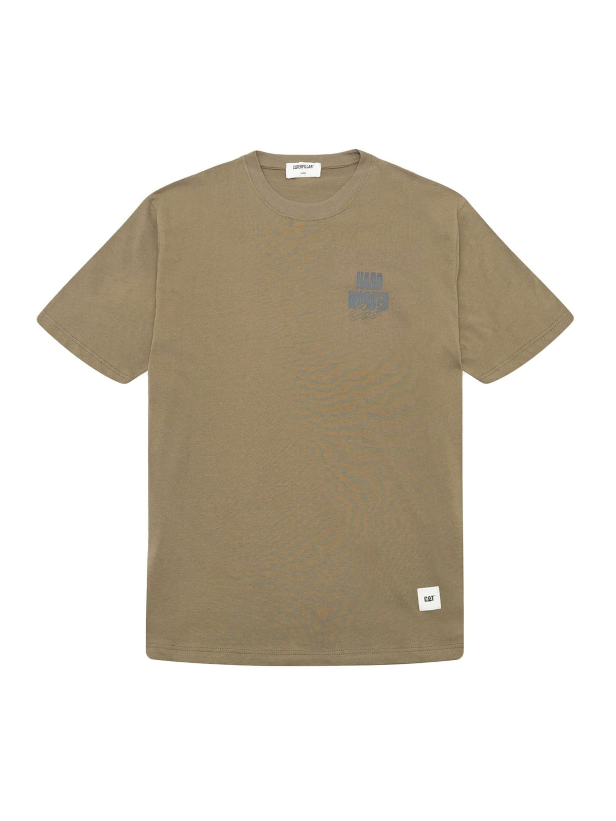CAT Shirt‌‌ in Grün: Vorderseite