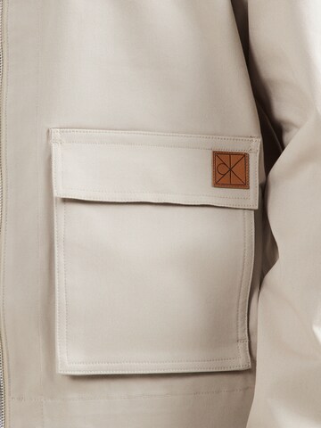 Calvin Klein Jeans Between-Season Jacket in Beige