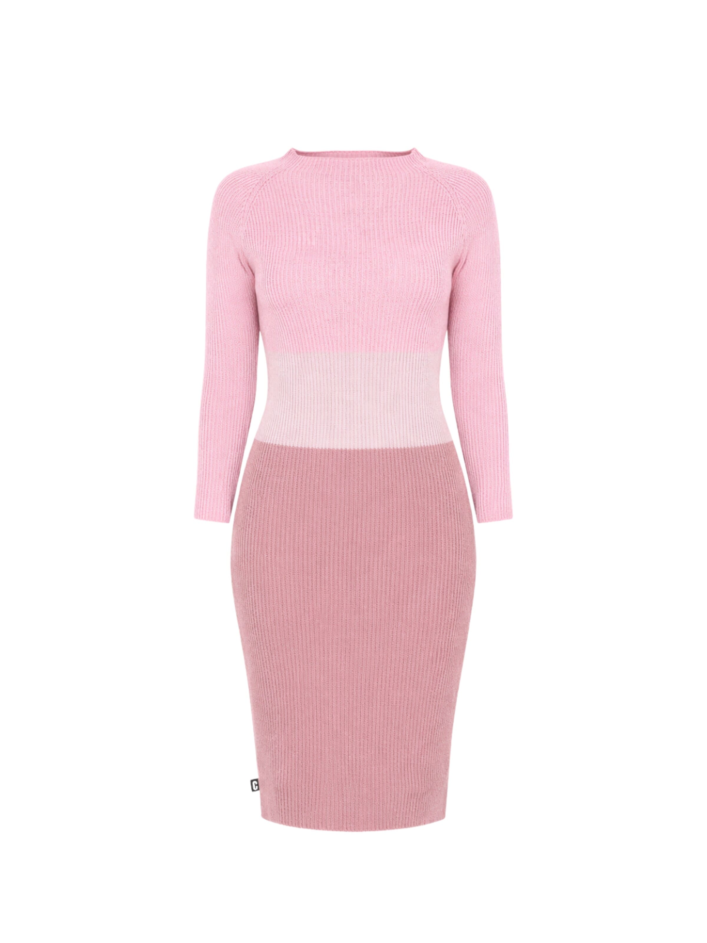 Süel knitwear Knit dress in Pink: front