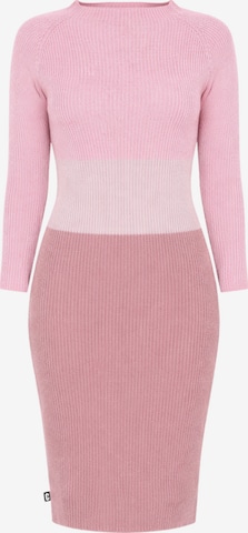 Süel knitwear Knit dress in Pink: front