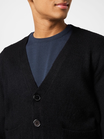 Urban Classics Knit Cardigan in Black