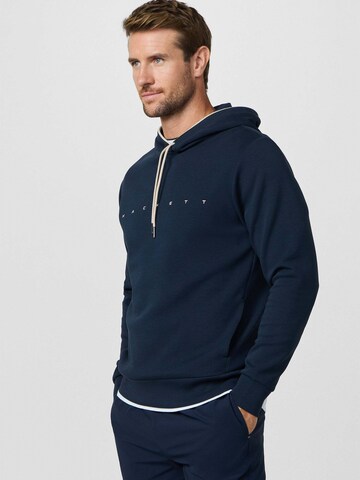 Hackett London Sweatshirt 'ESSENTIAL' in Blauw
