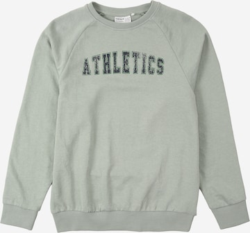 NAME IT Sweatshirt 'NKMVION' in Green: front