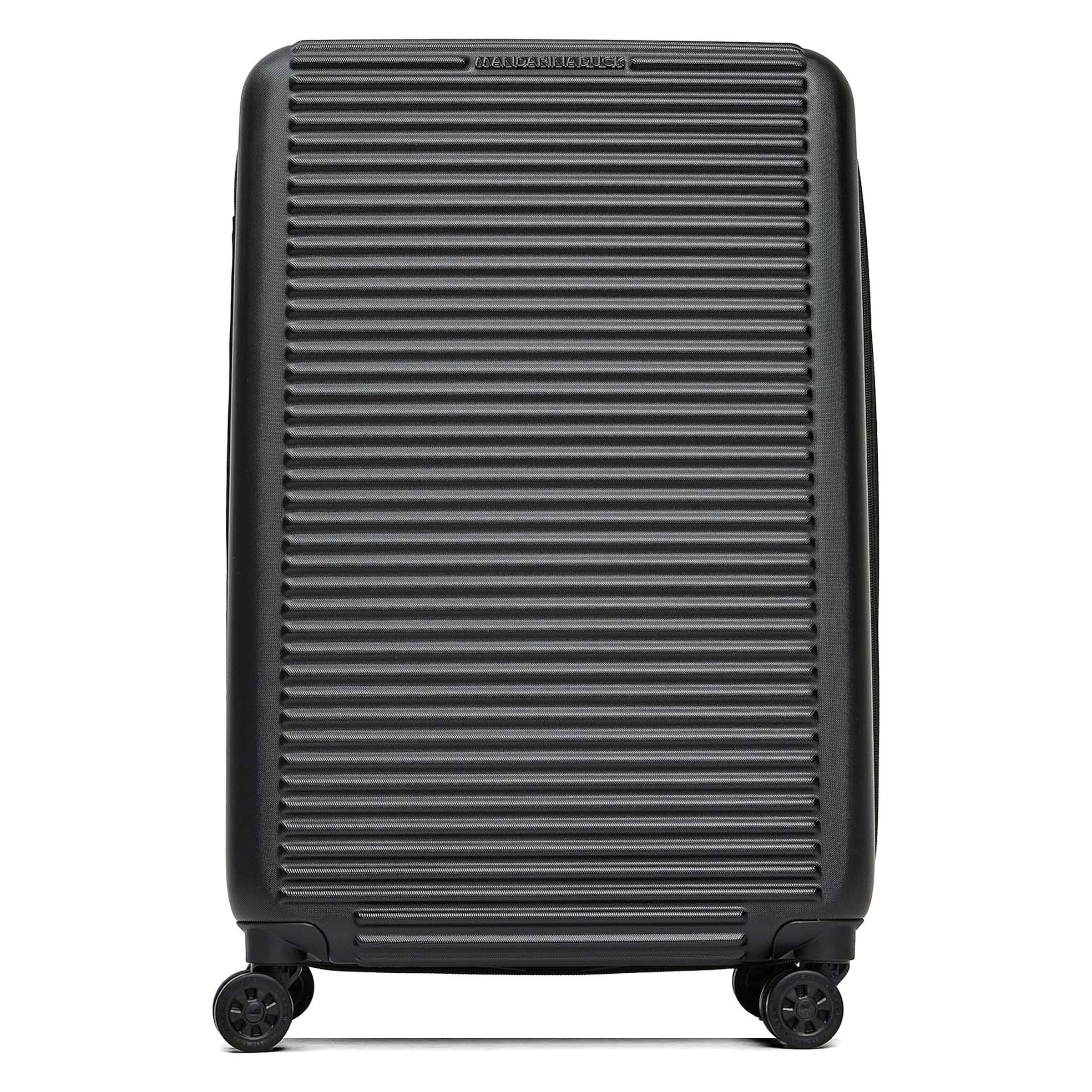 MANDARINA DUCK Trolley 'Tank Case' in Zwart: voorkant