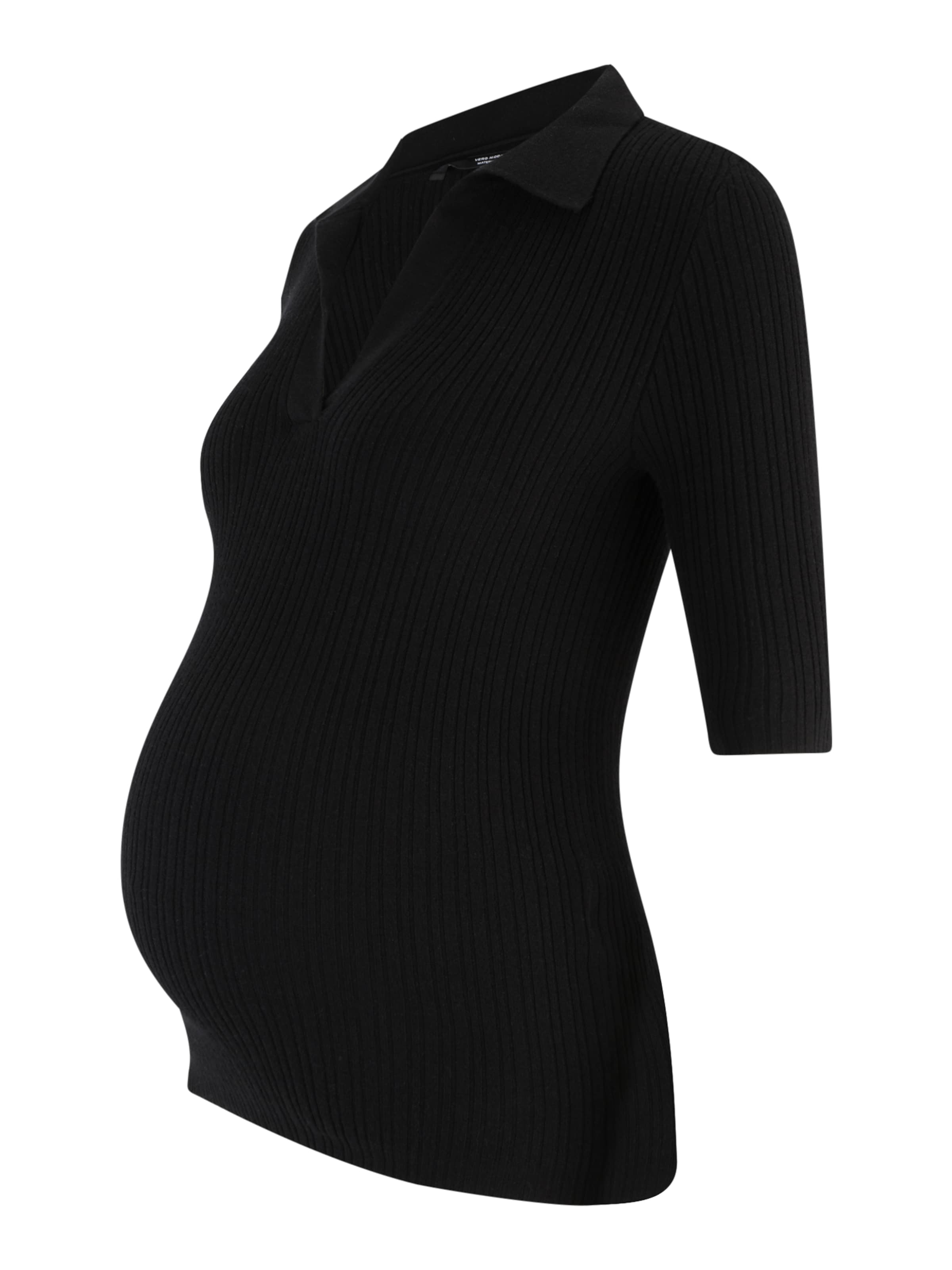 Pullover di Vero Moda Maternity in nero: frontale