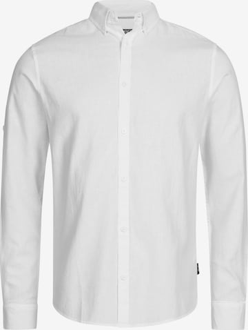 INDICODE JEANS Button Up Shirt 'Brayden' in White: front