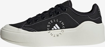 ADIDAS BY STELLA MCCARTNEY Athletic Shoes 'Court' in Black: front