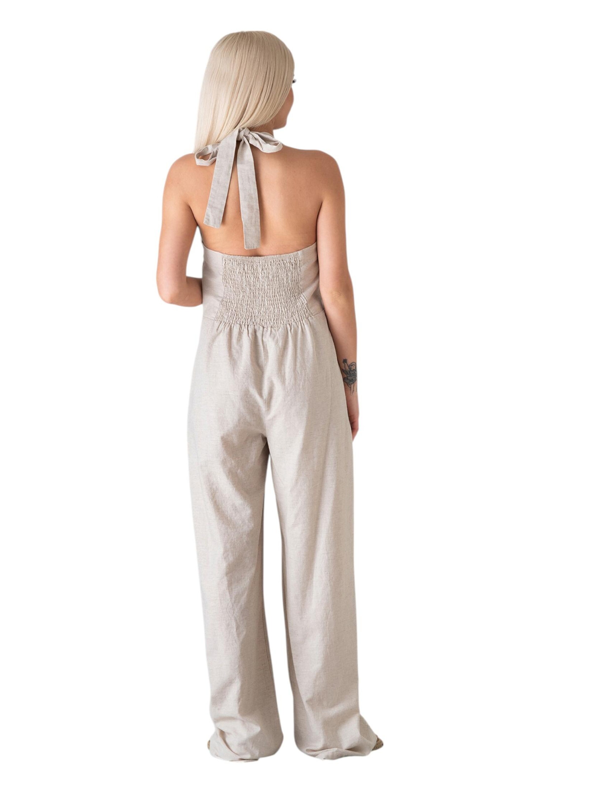 WENOR Jumpsuit 'Alvia' in Beige
