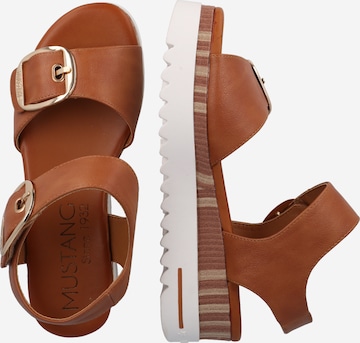 MUSTANG Sandals in Brown