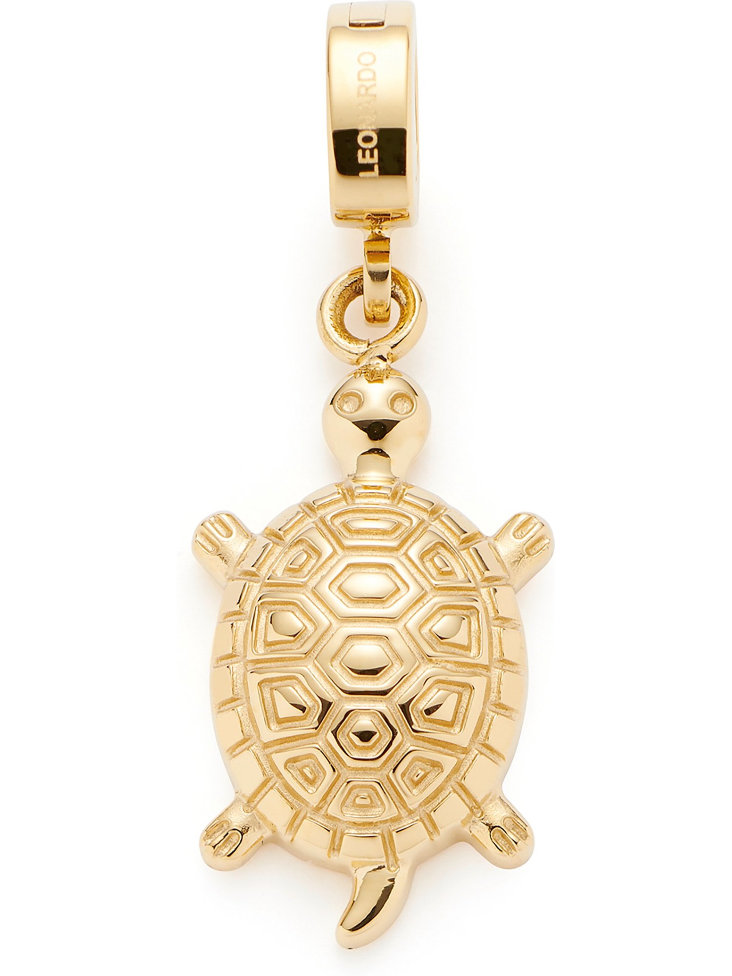 LEONARDO Anhänger in Gold: Vorderseite