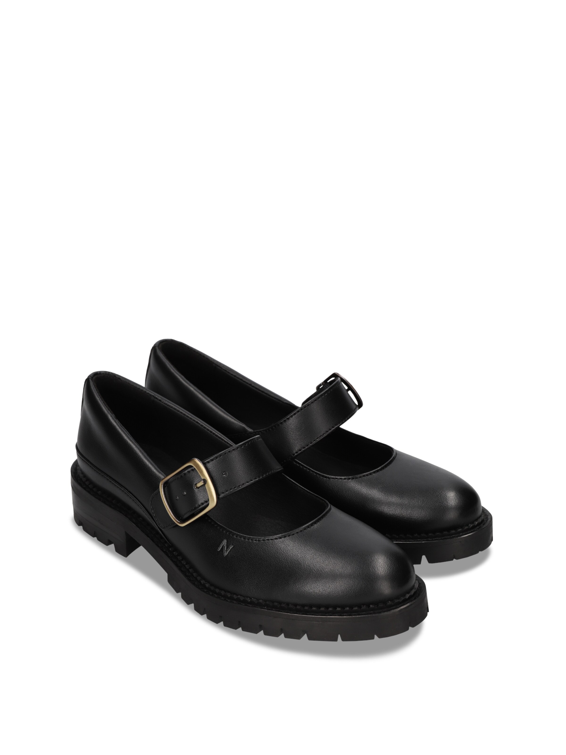 nae Vegan Shoes - Sapato com atacadores em preto