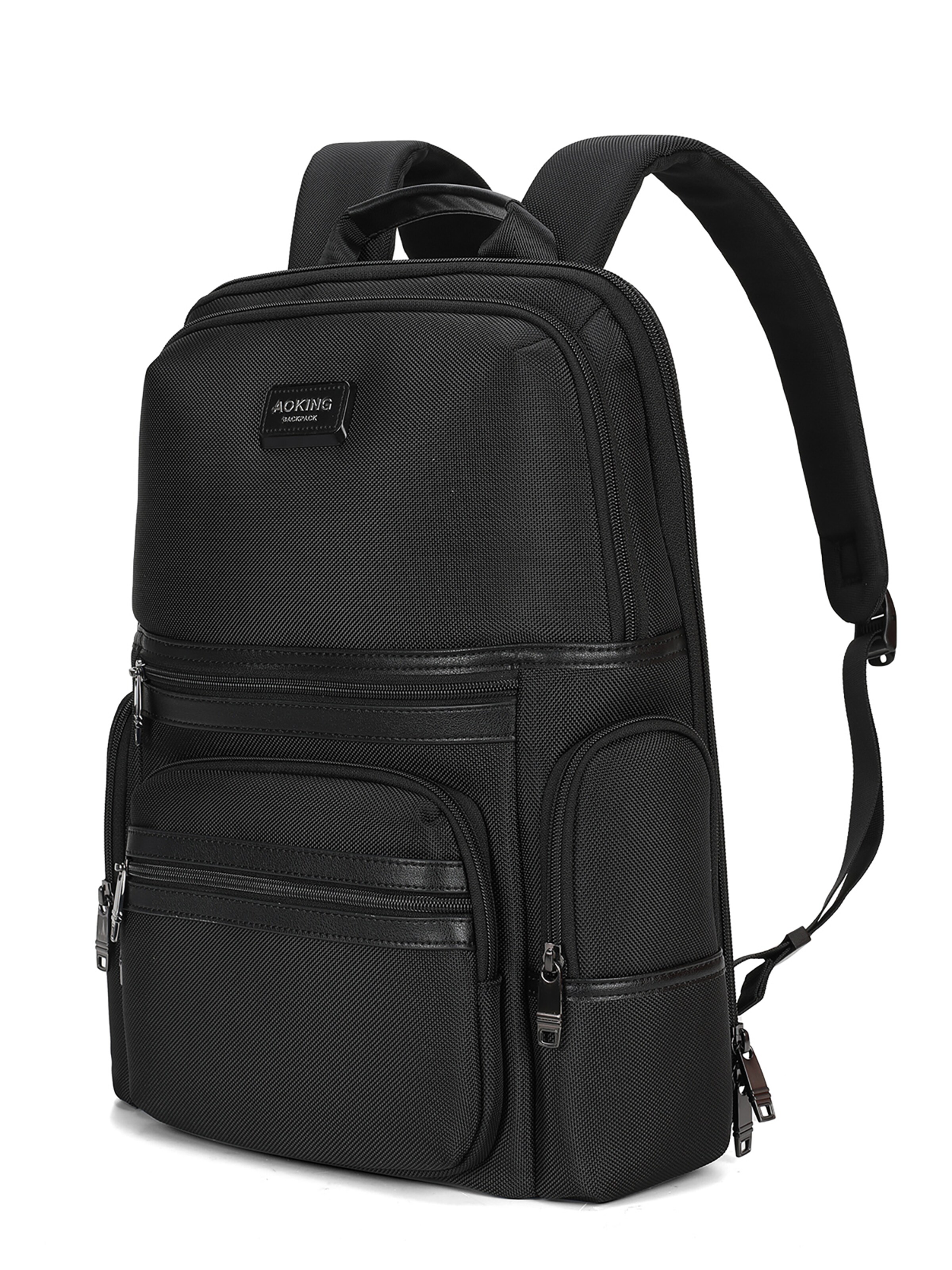 Aoking Backpack in Black: front