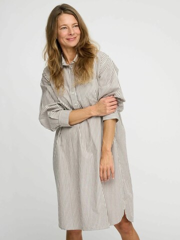 moshi moshi mind Shirt dress 'Relieve' in Grey: front