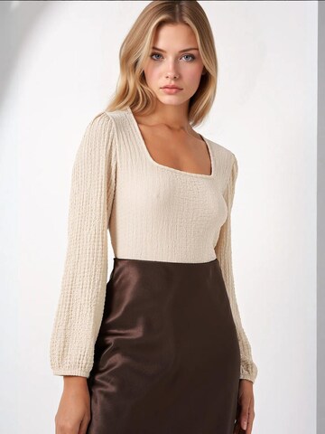 Bigdart Blouse 'Blusen' in Beige: front