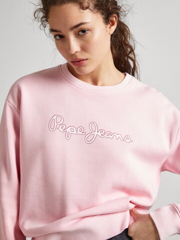 Pepe Jeans Sweatshirt 'LANA' i pink