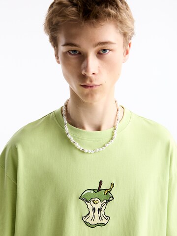 Pull&Bear T-shirt i grön