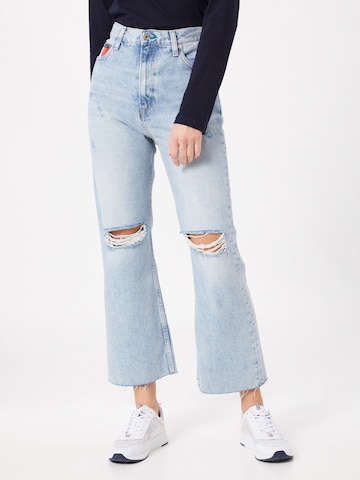 Tommy Jeans Flared Jeans 'Harper' in Blauw: voorkant