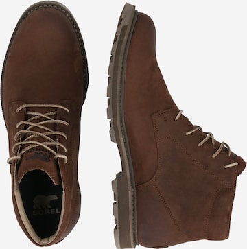 SOREL Lace-Up Boots 'MADSON II' in Brown