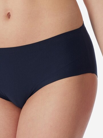SCHIESSER Boyshorts 'Invisible Cotton' in Blue