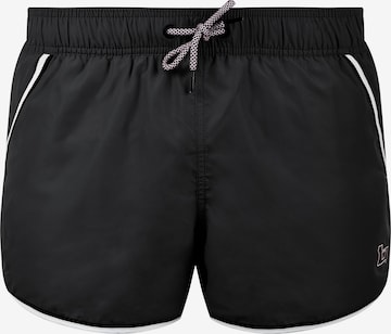 BLEND Board Shorts 'Balderian' in Black: front