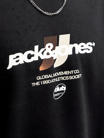 JACK & JONES - Camiseta deportiva 'JCOCLUB BRANDING' en negro