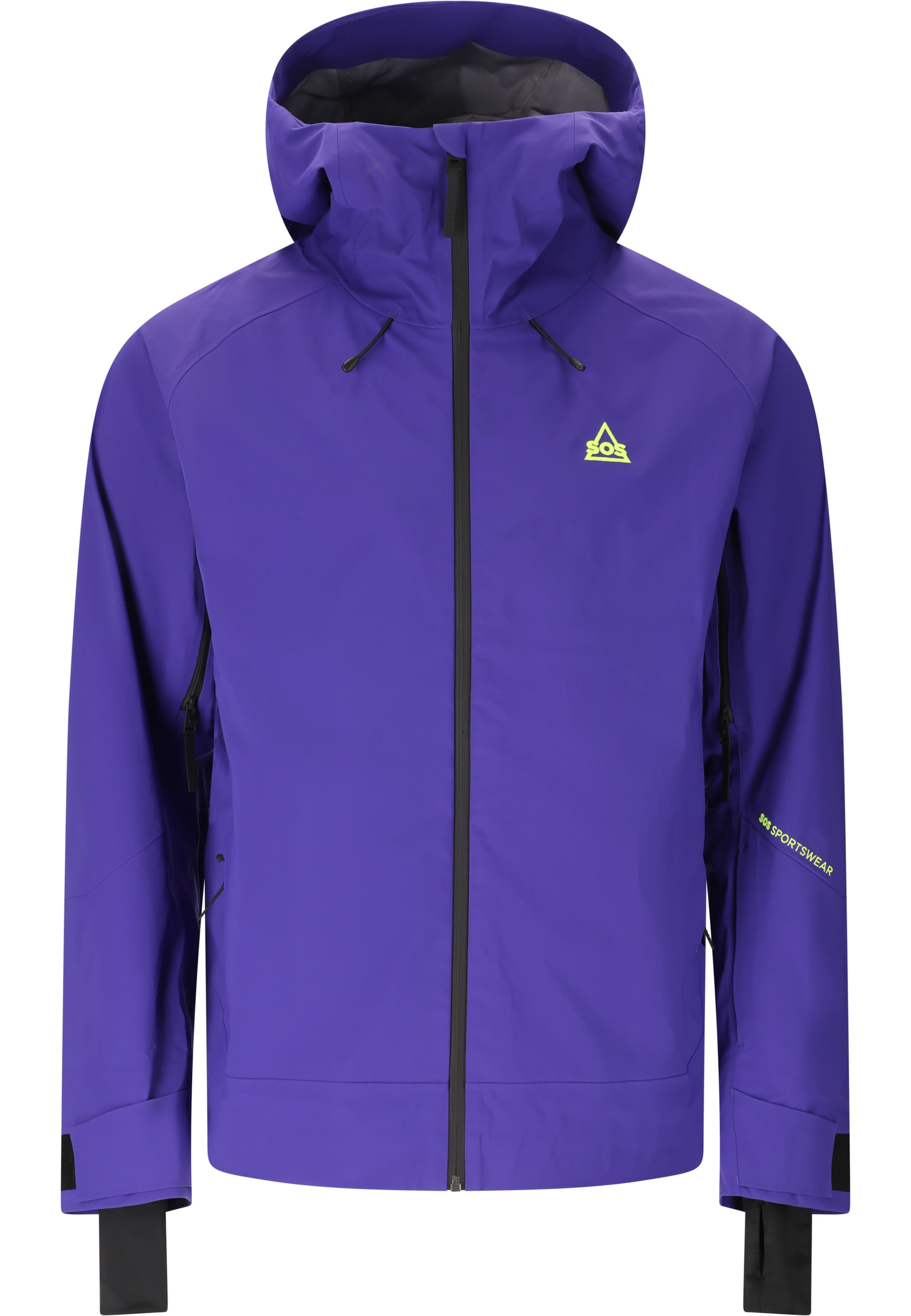SOS Sportjas 'Gravity' in Blauw: voorkant